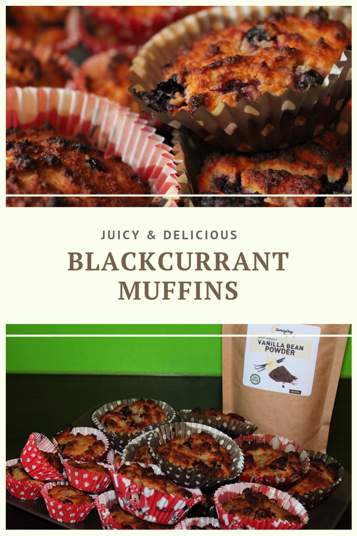 Paleo Blackcurrant Muffin Recipe