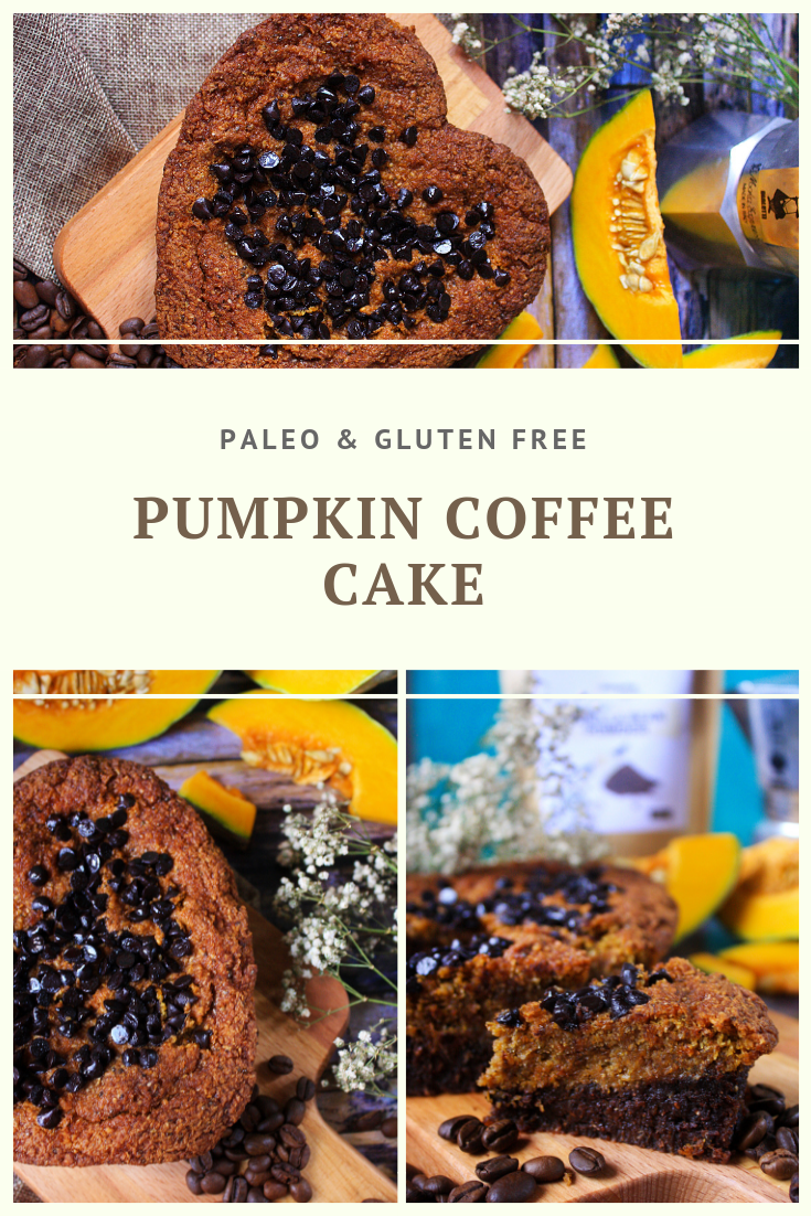 Paleo Pumpkin Coffee Cake Recipe by Summer Day Naturals