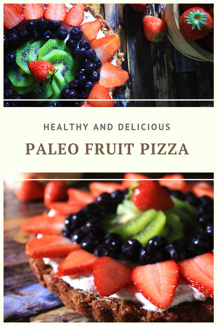 Paleo Fruit Pizza Recipe by Summer Day Naturals