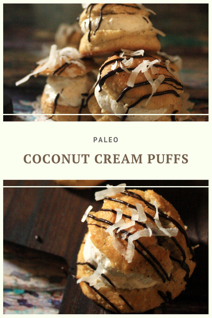 Paleo Coconut Cream Puffs Recipe by Summer Day Naturals