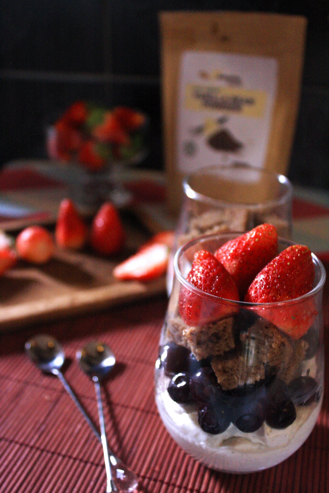 Berry Trifle with Vanilla Cake