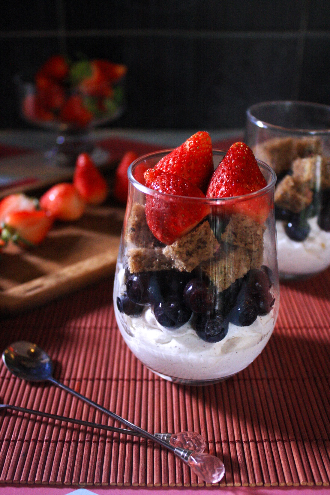 Berry Trifle with Vanilla Cake