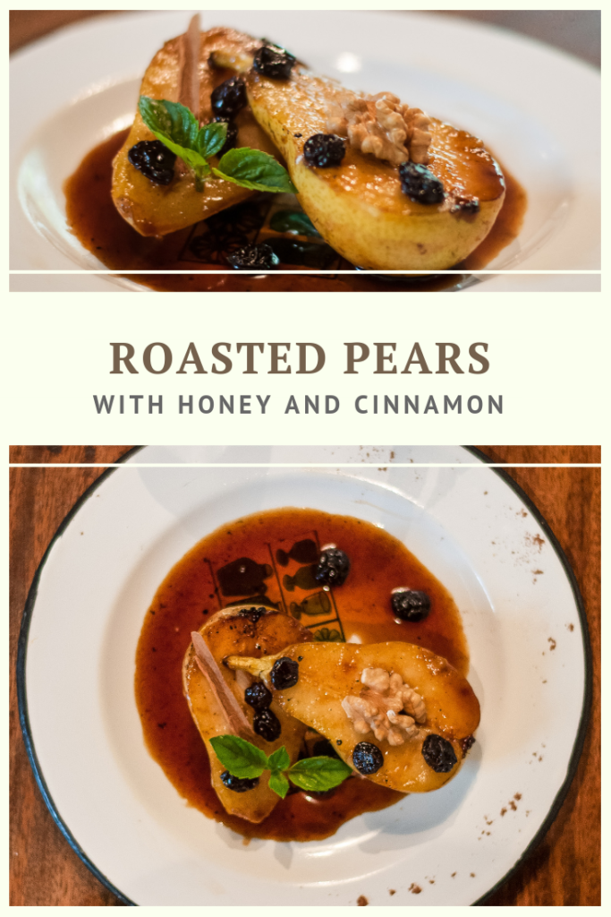 Paleo Roasted Pears with Honey and Cinnamon Recipe by Summer Day Naturals