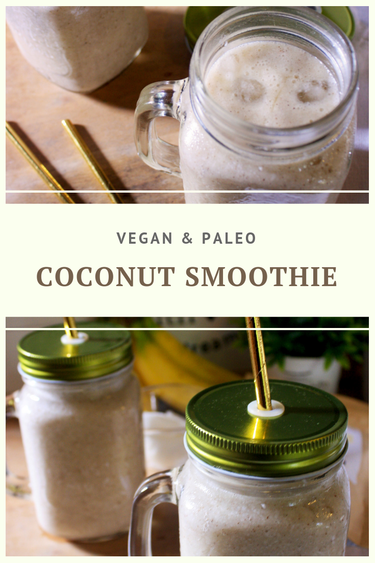 Vegan & Paleo Coconut Smoothie Recipe by Summer Day Naturals