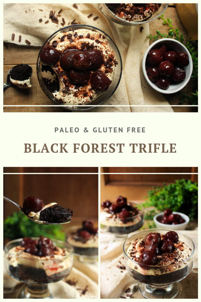 Paleo Black Forest Trifle Recipe by Summer Day Naturals