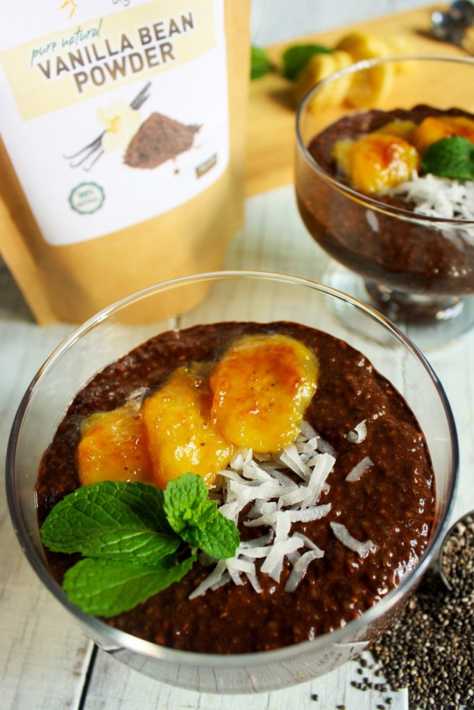 Healthy Banoffee Coconut Chia Pudding Recipe