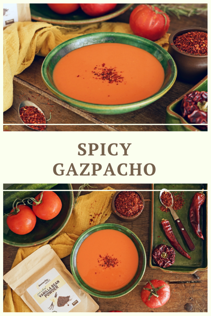 Healthy Gazpacho Soup Recipe by Summer Day Naturals