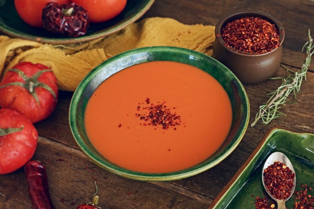Spicy Gazpacho Soup Recipe