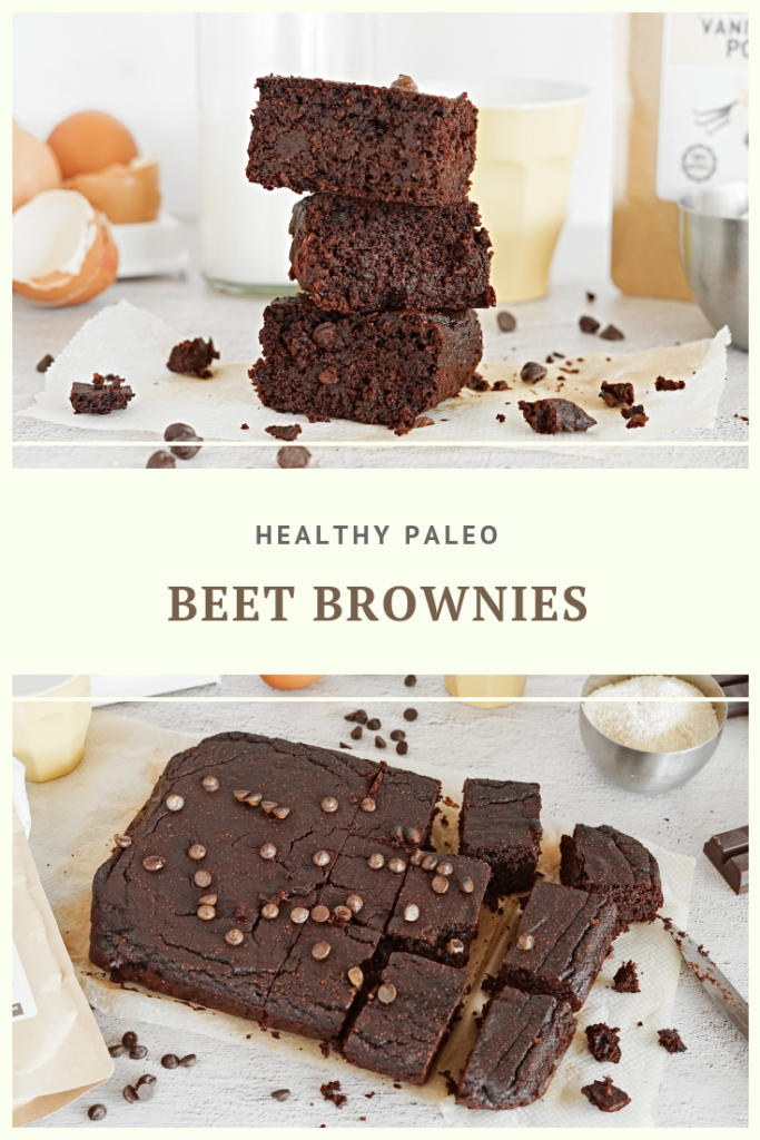 Paleo Beet Brownie Recipe - Gluten Free, Dairy Free - Summer Day Naturals