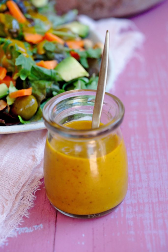Cinnamon-Mango Salad Dressing Recipe - Vegan, Paleo, Gluten Free, Dairy Free, Low Carb