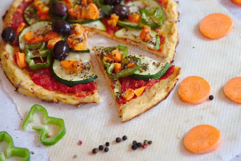 Healthy Low-Carb Cauliflower Pizza Recipe