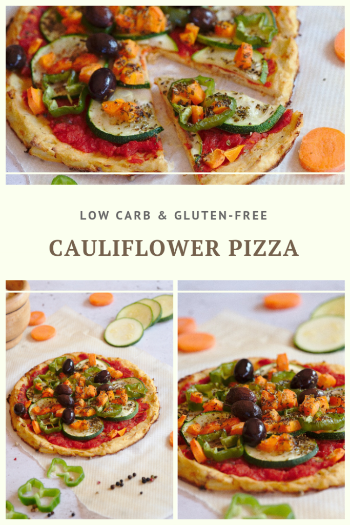 Low-Carb Cauliflower Pizza Recipe by Summer Day Naturals