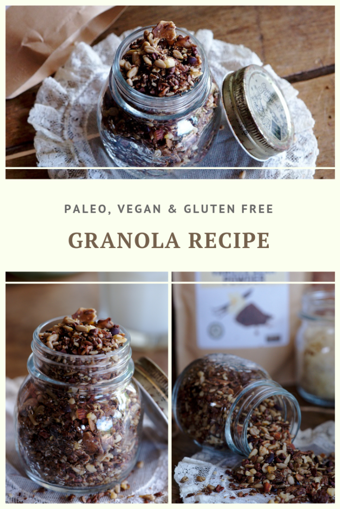 Paleo, Vegan & Gluten Free Granola Recipe by Summer Day Naturals