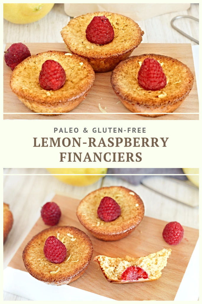Paleo Lemon-Raspberry Financier Recipe by Summer Day Naturals