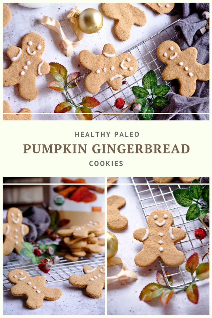 Healthy Paleo Pumpkin Gingerbread Cookie Recipe by Summer Day Naturals