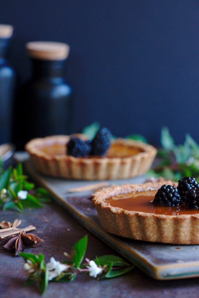 Paleo Pumpkin Tartelette Recipe - Healthy Thanksgiving and Christmas Recipe Ideas