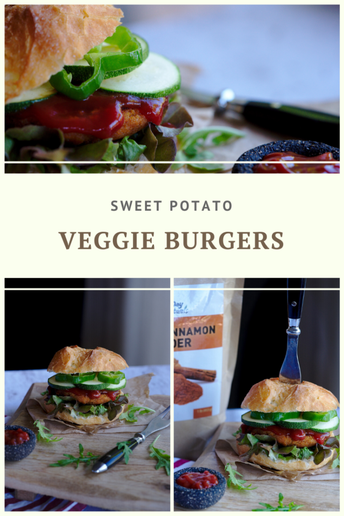 Sweet Potato Veggie Burger Recipe by Summer Day Naturals