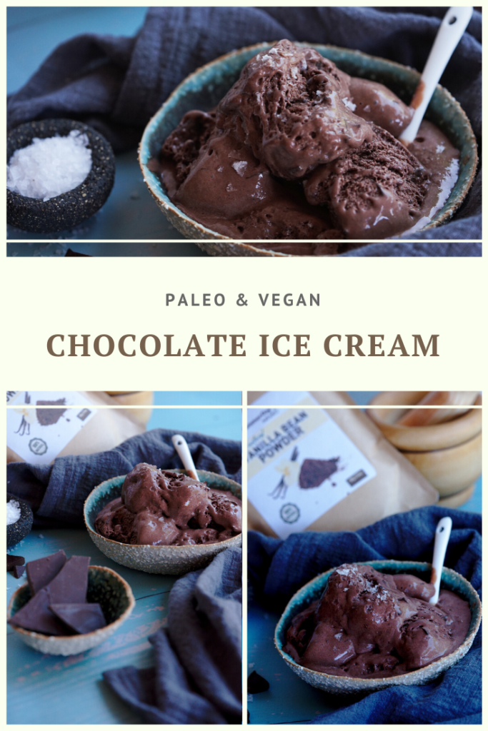 Vegan & Paleo Chocolate Ice Cream Recipe by Summer Day Naturals