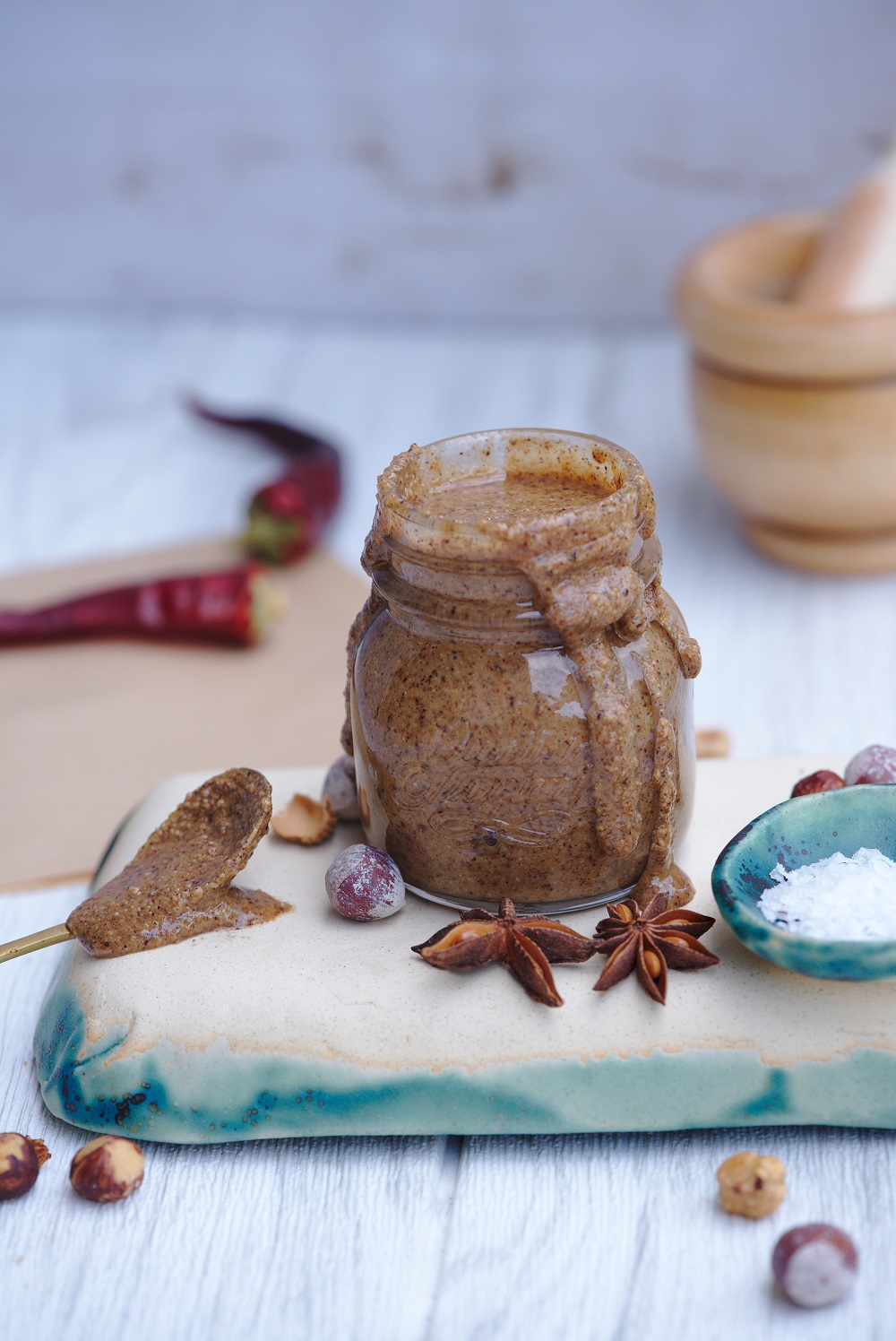 Paleo Vegan Gluten Free Vanilla Hazelnut Butter Recipe - Easy, quick and healthy