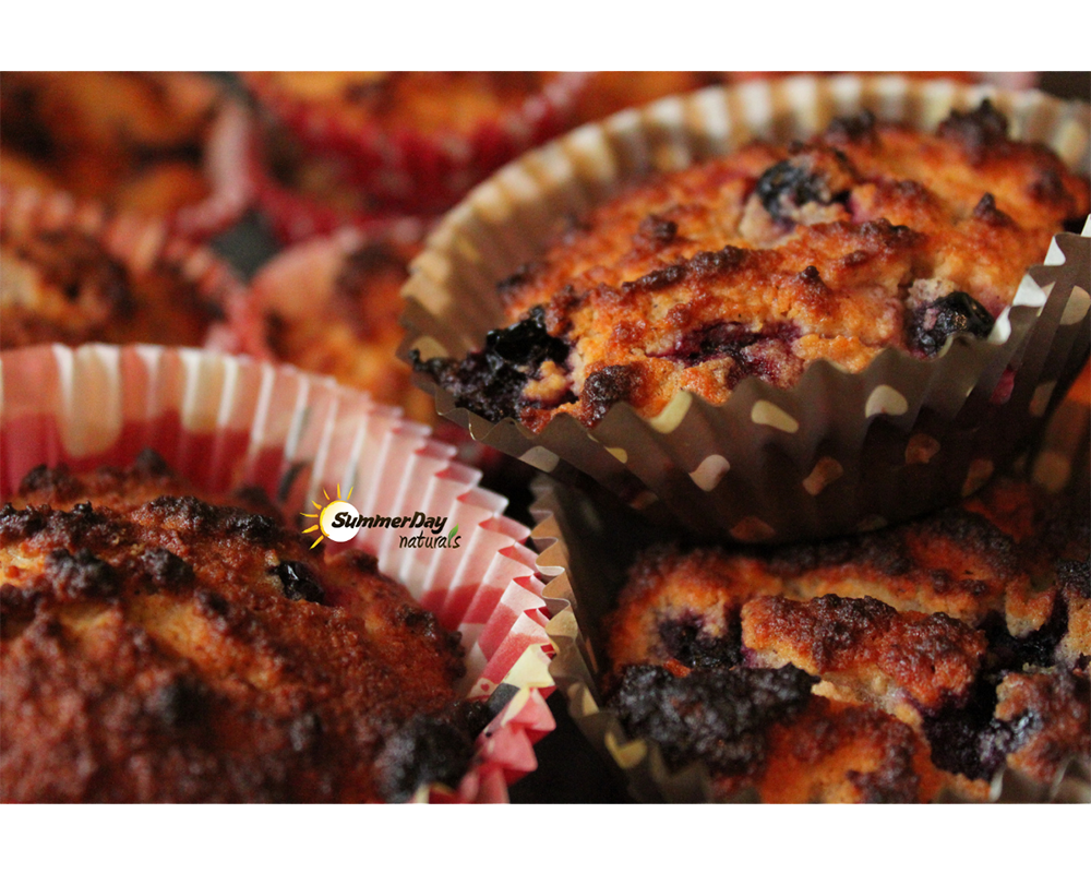 Blackcurrant Muffins