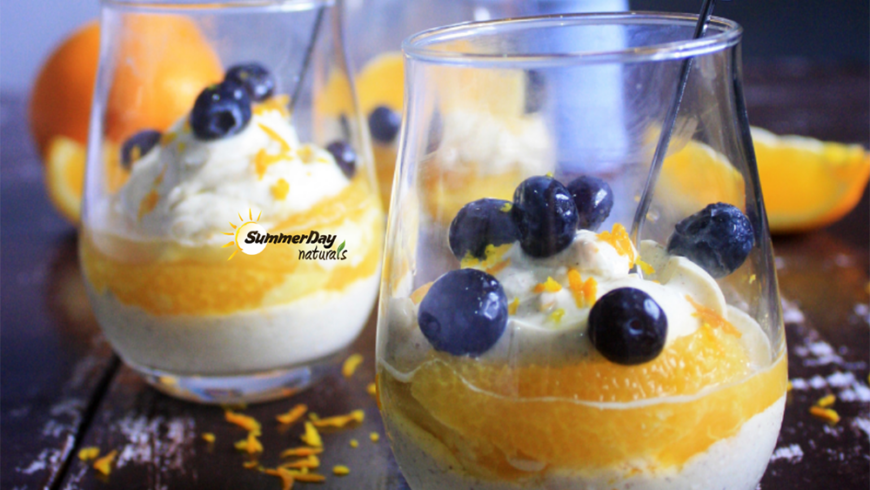 Orange Cream Parfait