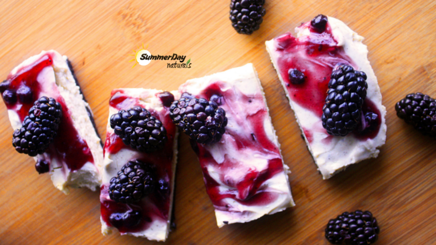 Blackberry ‘Cheese’ Bites