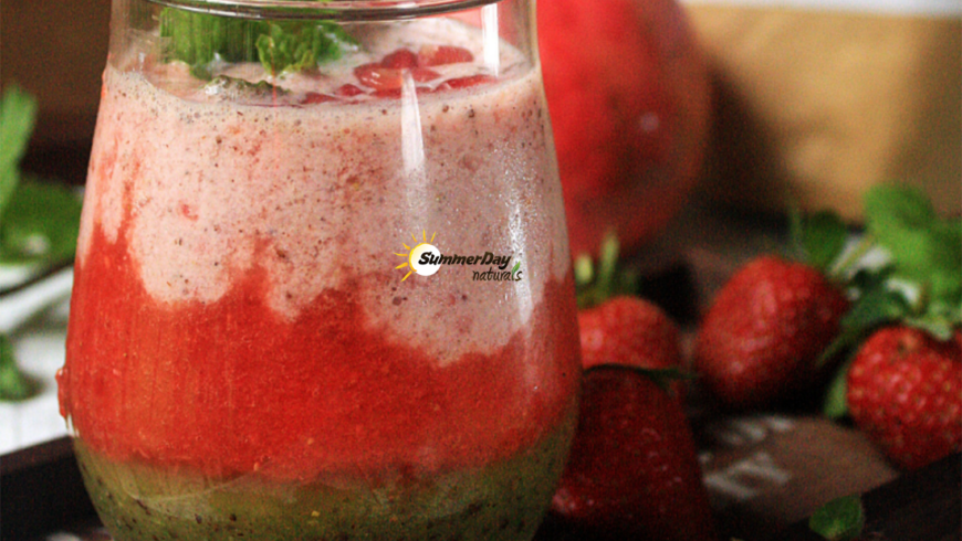 Layered Christmas Smoothie