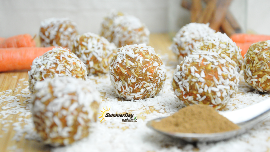 Raw Carrot Cake Balls