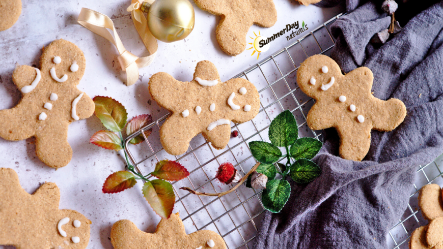 Paleo Pumpkin Gingerbread Cookies